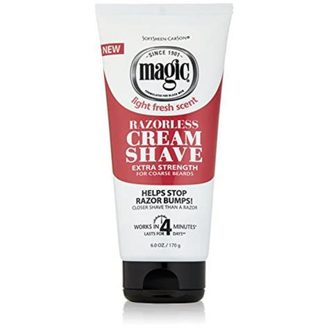 Magic shave cream extra strength